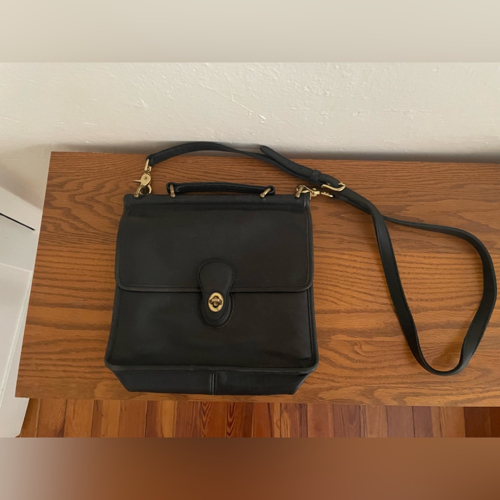 Vintage Coach Letterman bag
